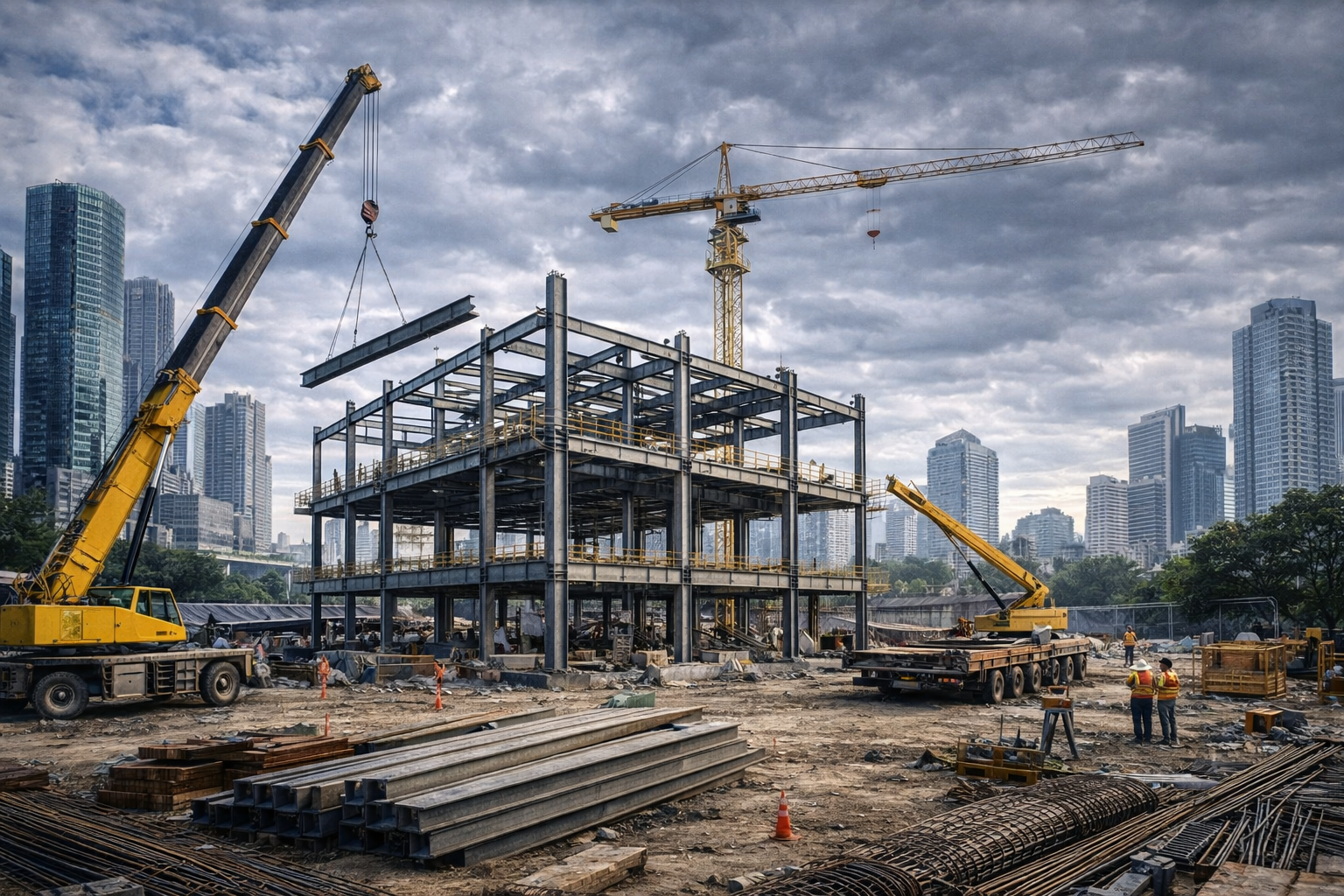 Bagaimana Kontraktor Baja Mendukung Target Infrastruktur Nasional | HADESteel