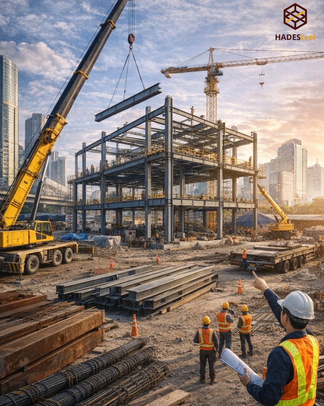 Jenis Proyek Pemerintah yang Membutuhkan Struktur Baja | HADESteel